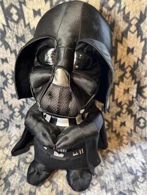 Star Wars Mattel Brand Plush Darth Vader  Stuffed Toy Preowned Black Black 21”